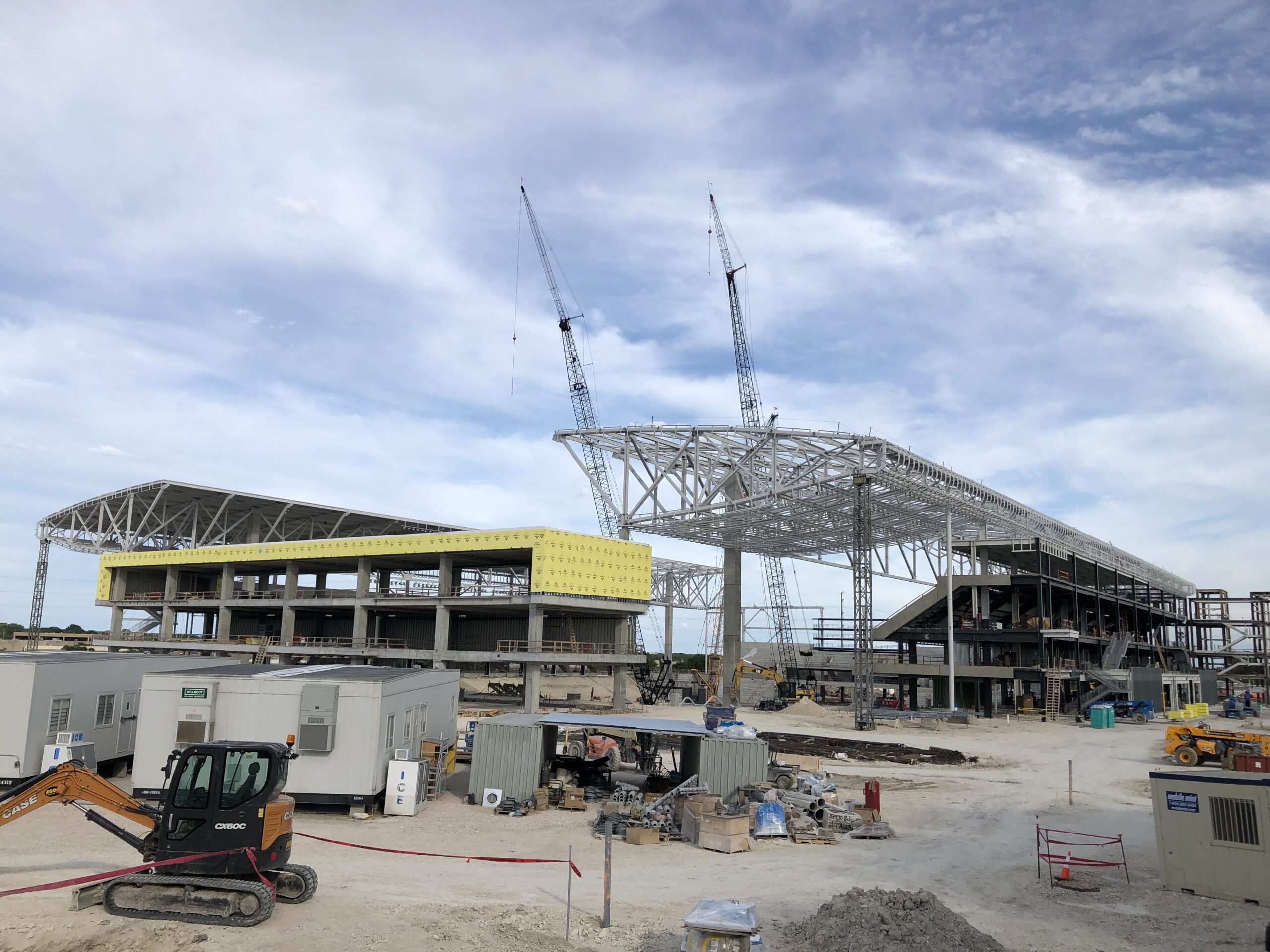 Q2 Stadium under construction